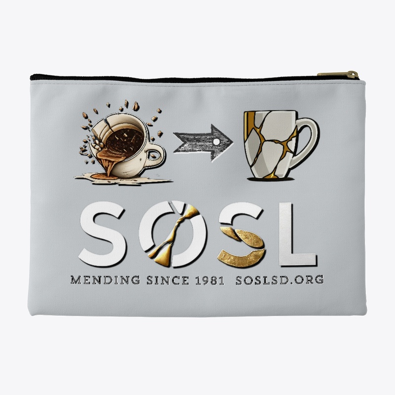 Mending keepsake pouch in lights