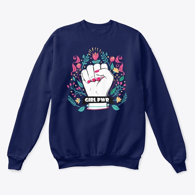 Feminism Girls Power T-shirt Designs 