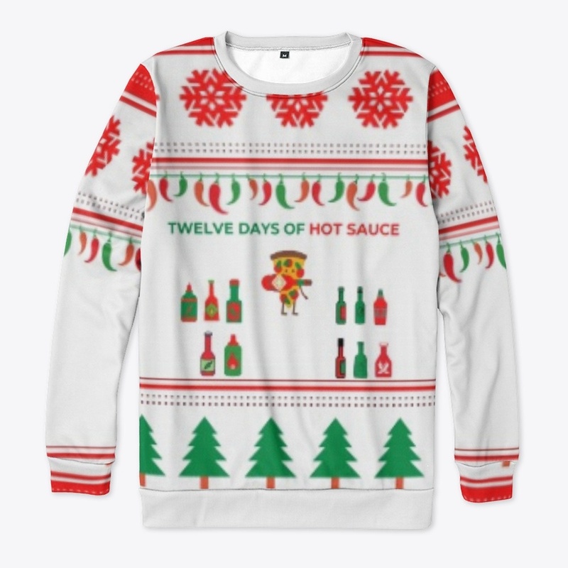 Hot Sauce Holiday Sweater