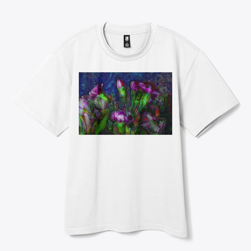 Abstract Pink Carnations