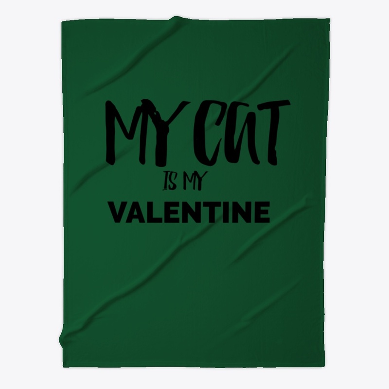 MY CAT IS MY VALENTINE TSHIRT,MUG,BAG...