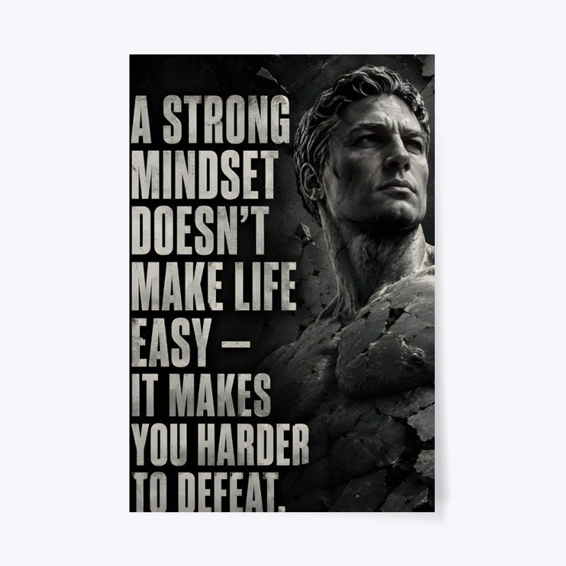 Harder To Defeat Print