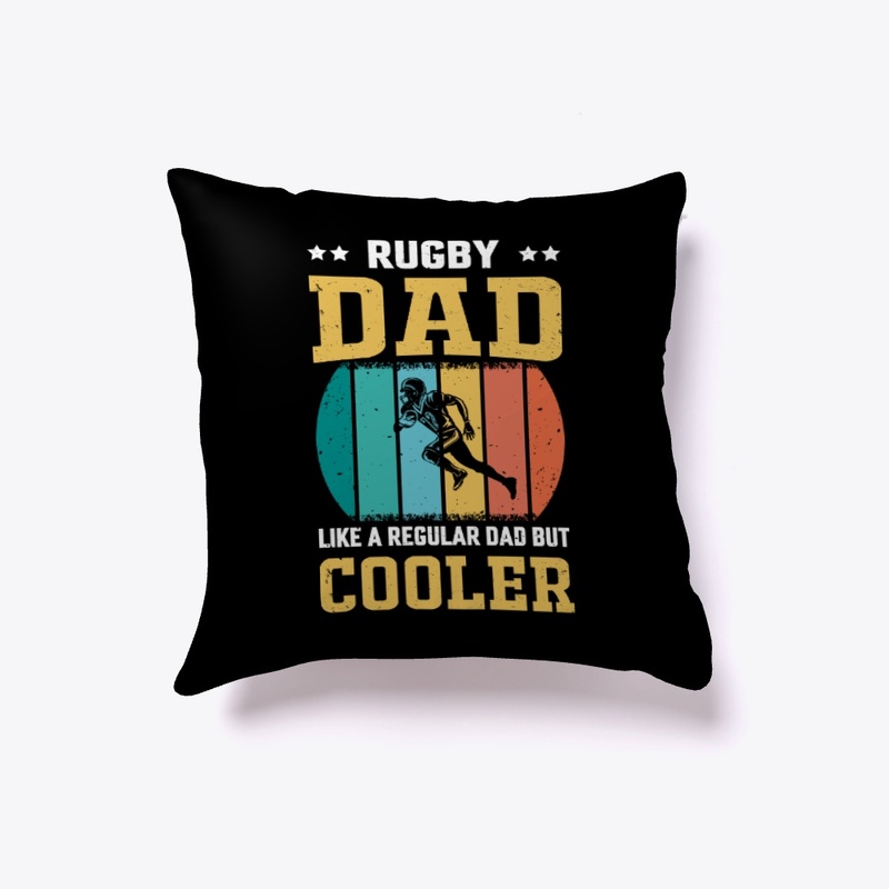 Rugby Dad Like A Regular Dad Vintage Tee