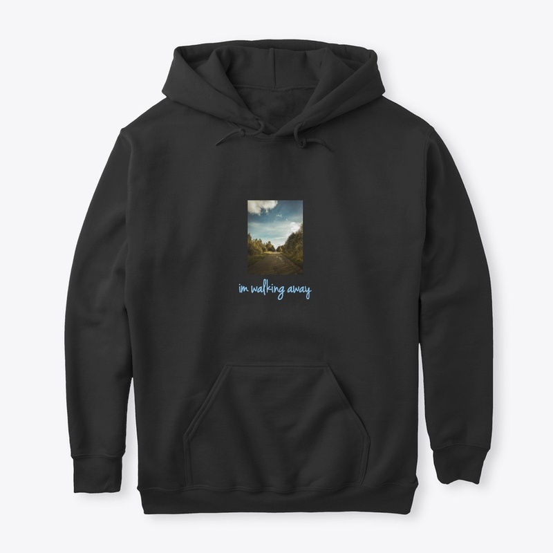 im walking away bag
