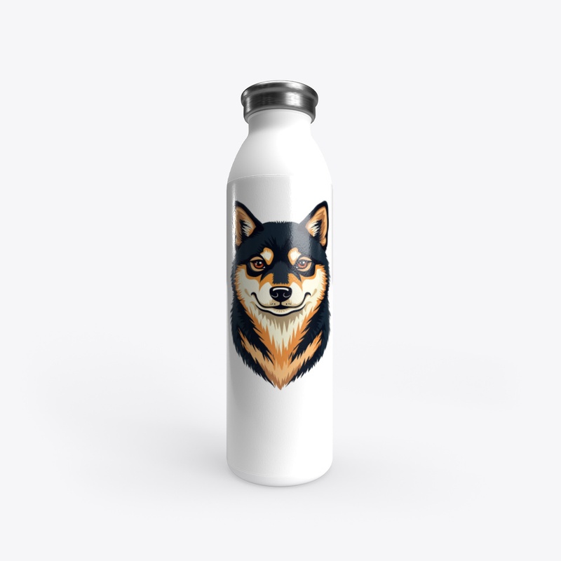 Beautiful Shiba Inu Illustration