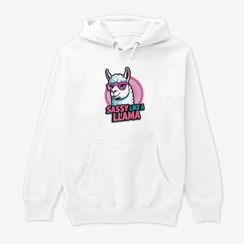 Sassy Like a Llama – Bold Cartoon 