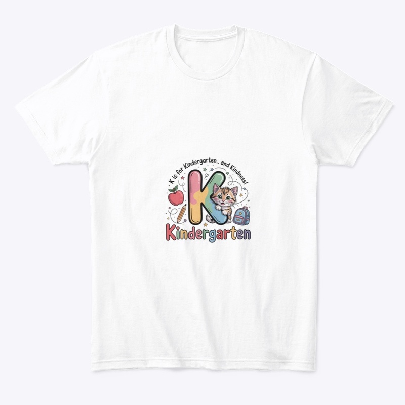 Cute Kindergarten Cat Shirt 