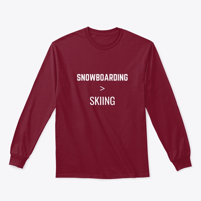 Snowboarding Is Greater Than Skiing