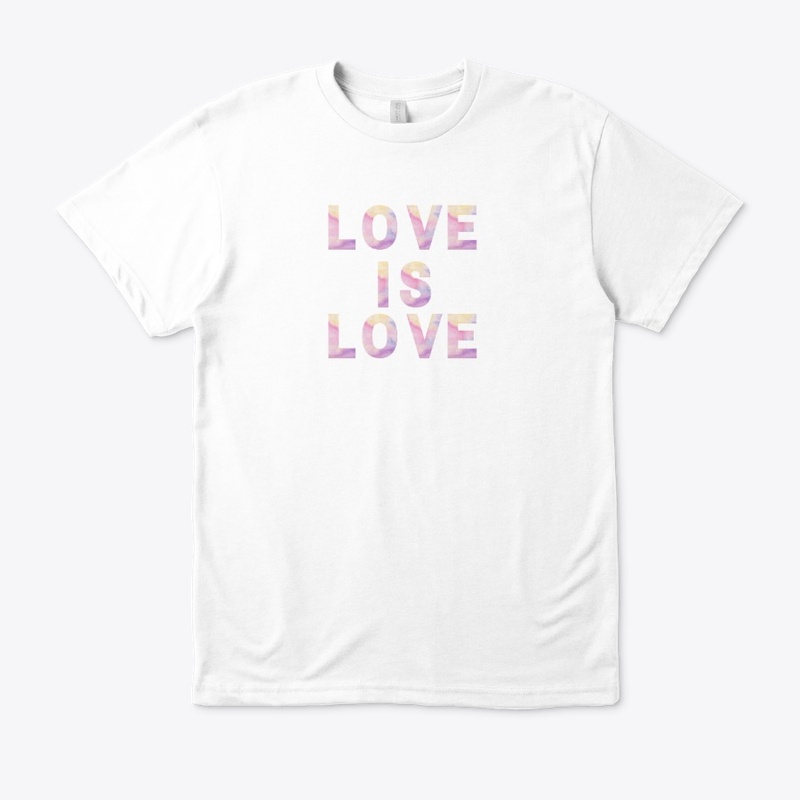 Love Is Love - Watercolour Pride