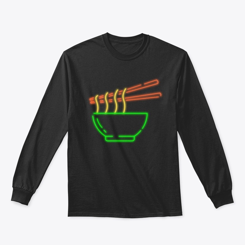 WCR Foodies Ramen Neon Illustration