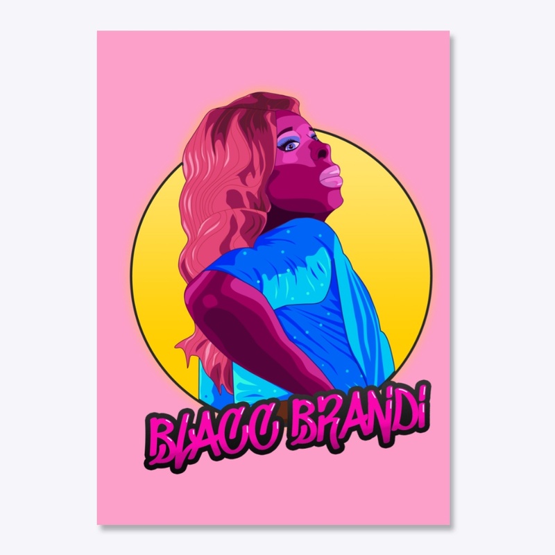Blacc Brandi Sticker (Light)
