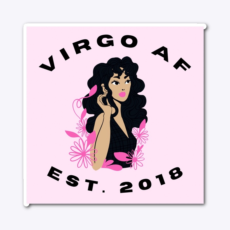 Virgo AF 4th Anniversary Sticker