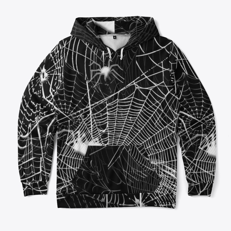 Black and White Spider Webs