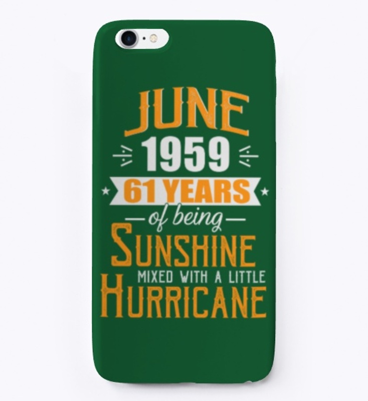 June 1959, 61 Years Anniversary Gift