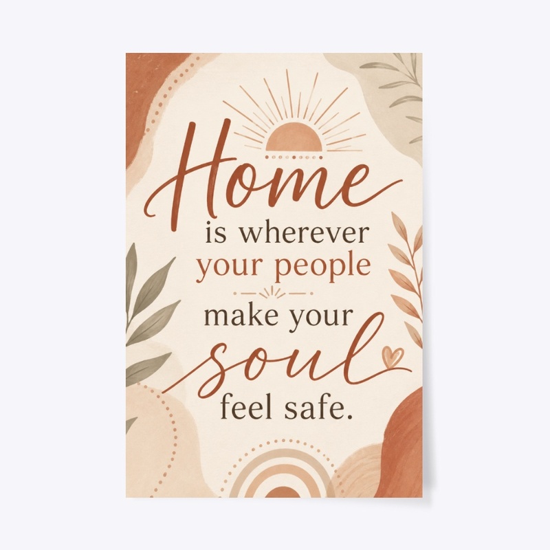 Home Is Your People Print