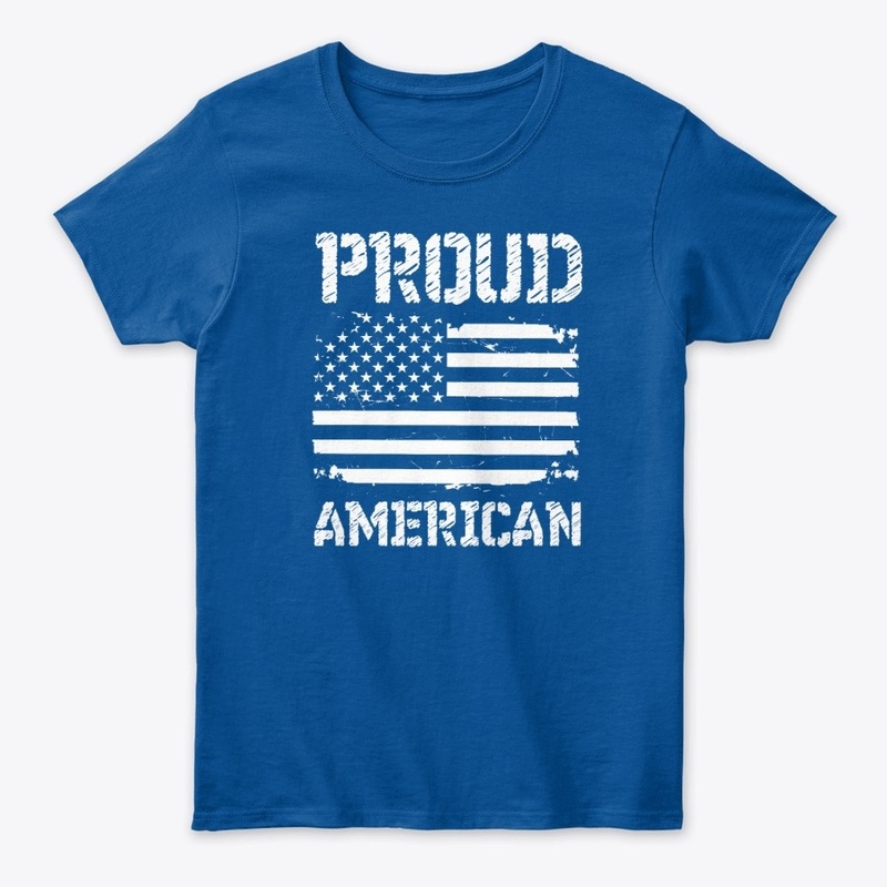  Proud American T-Shirt Design