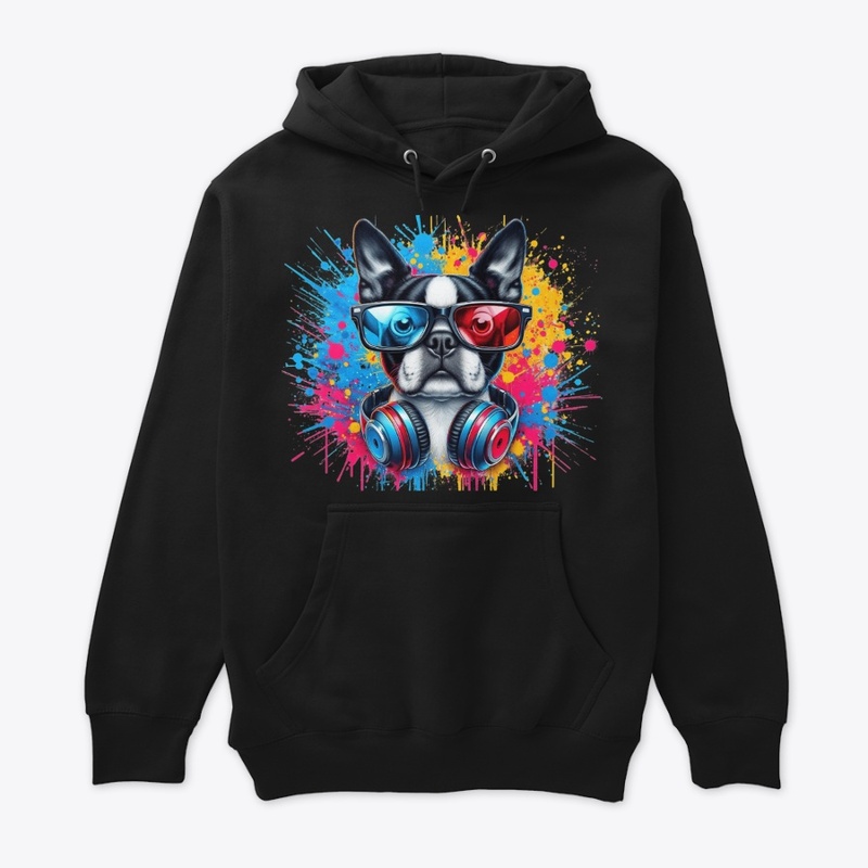 3D Boston Terrier 5