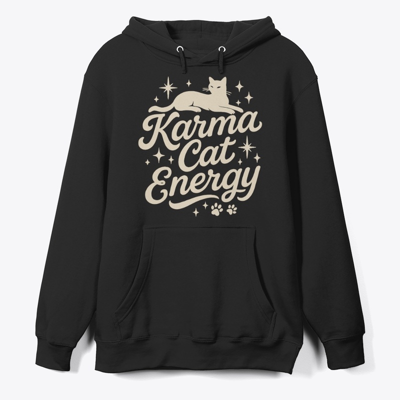 Karma Cute Cat Energy T-shirt