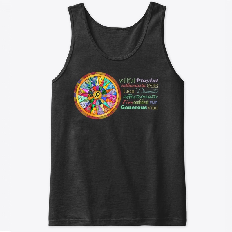 Leo Astrology Mandala Shirt