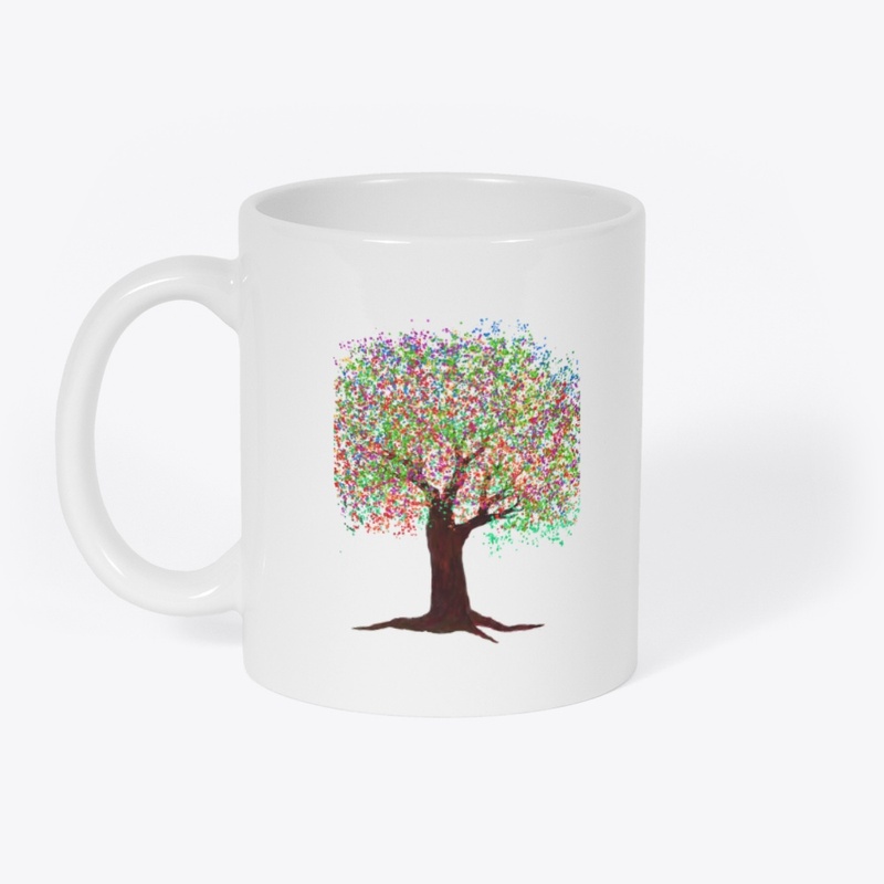 The colourful tree 