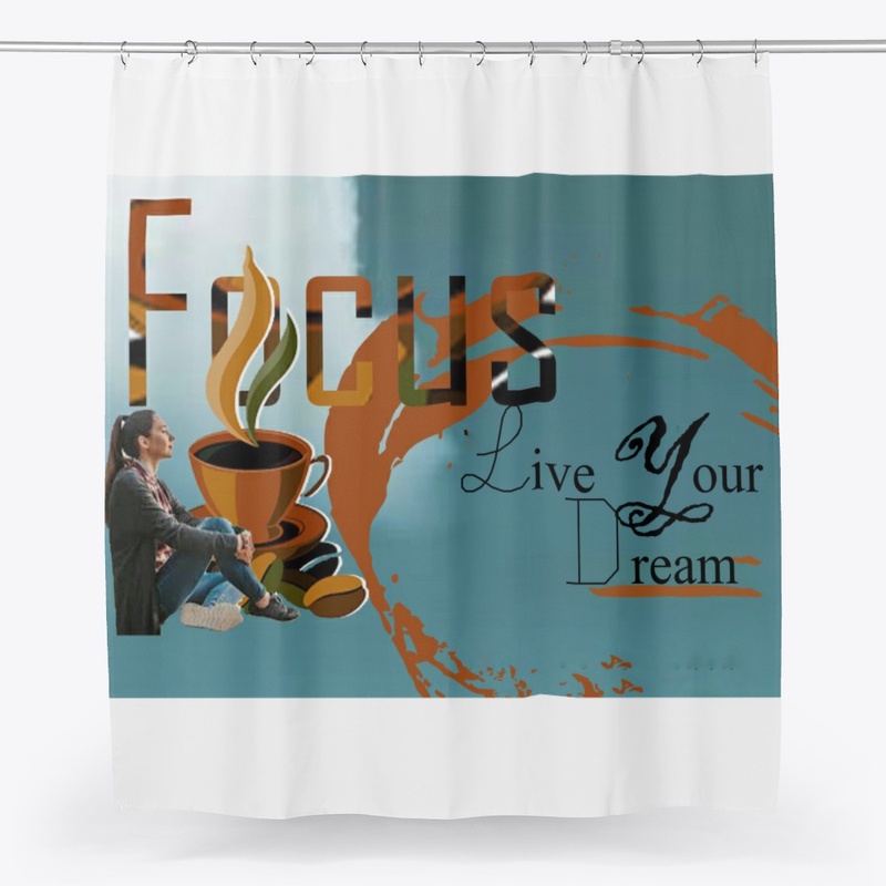 Live your dream motivational design 