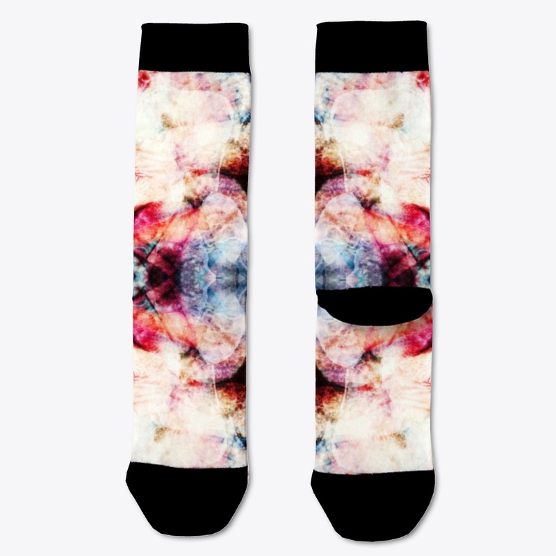 Abstract Colorful Batik Pattern