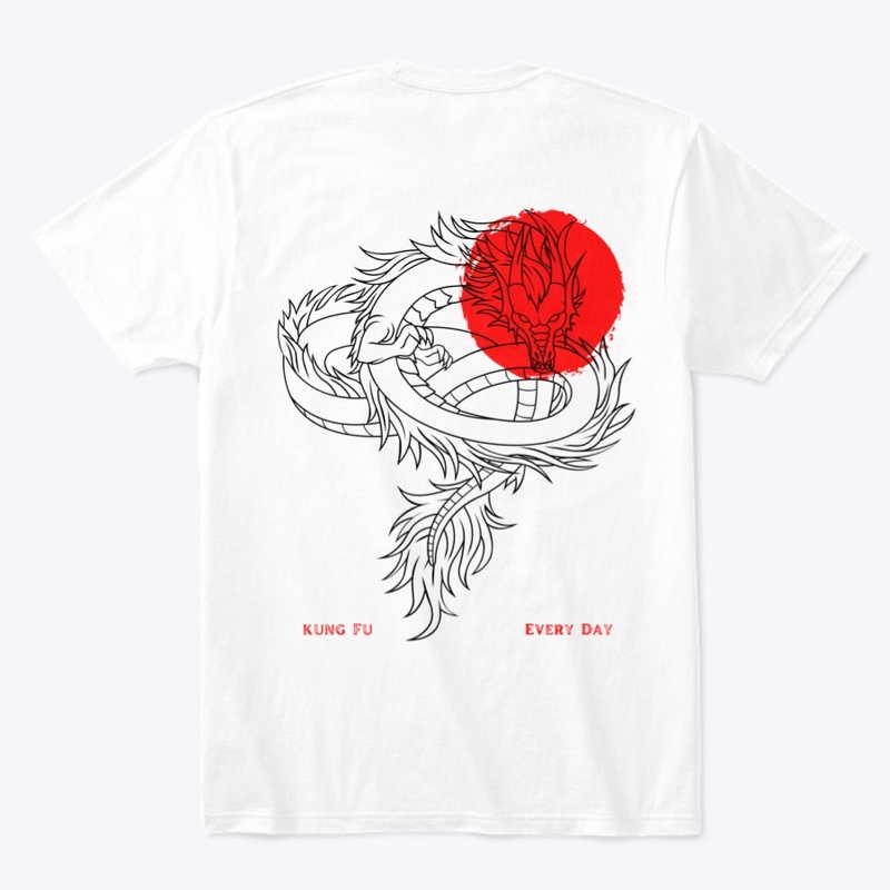 Martial Mind T-Shirt Black Text 