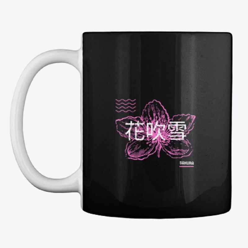 Retro Cherry Blossom