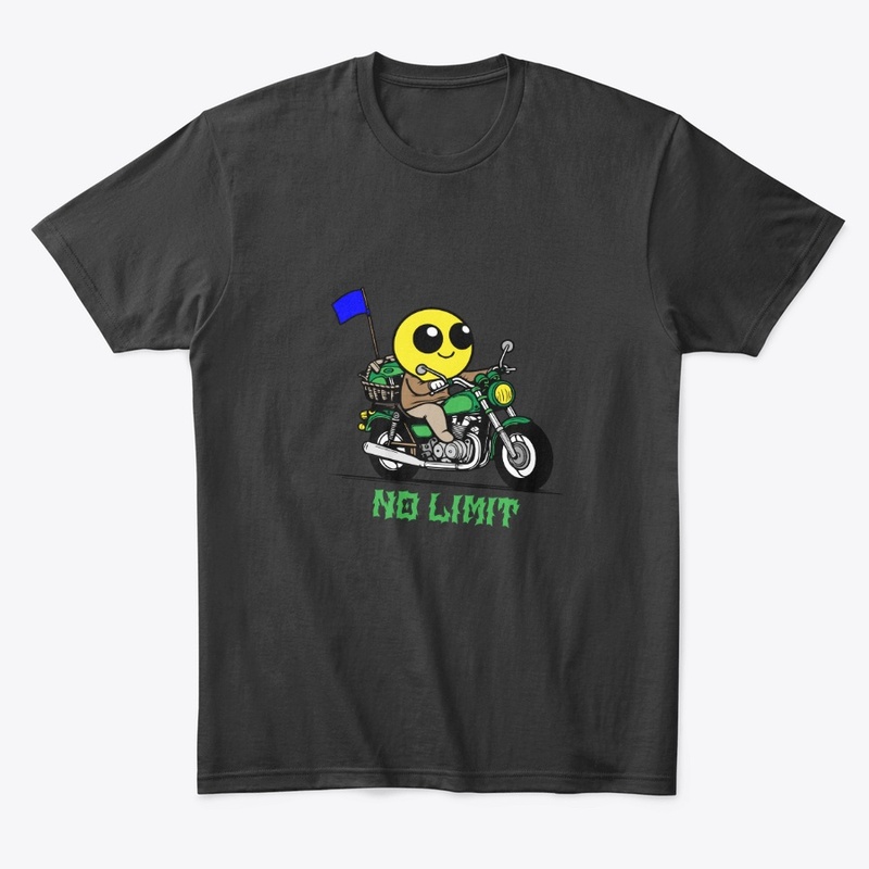 smiley face biker adventure