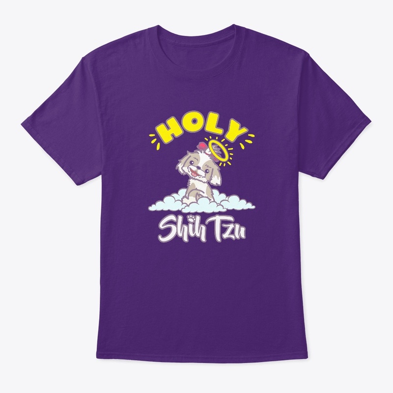 Holy Shih Tzu Funny Angel