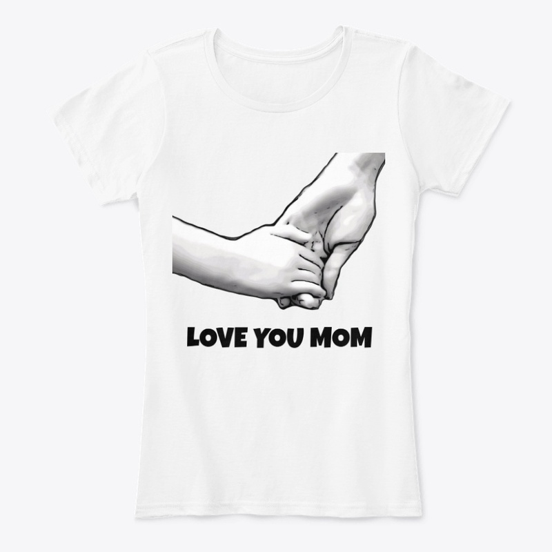 Love you mom hands English