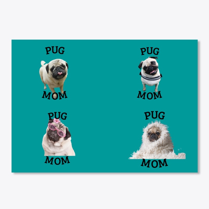 Sticker pug