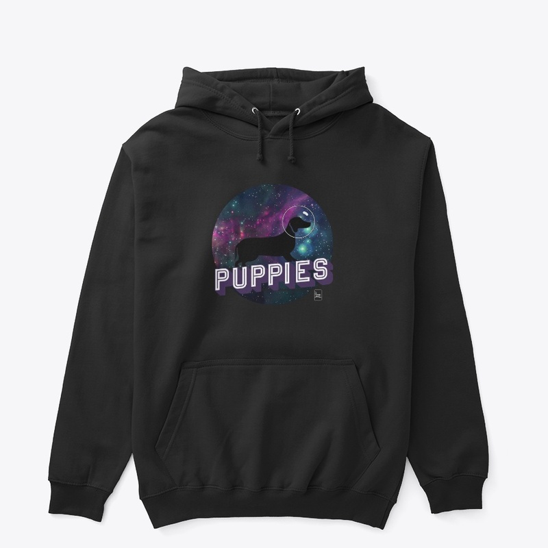 Puppies In Space (Dachshund)