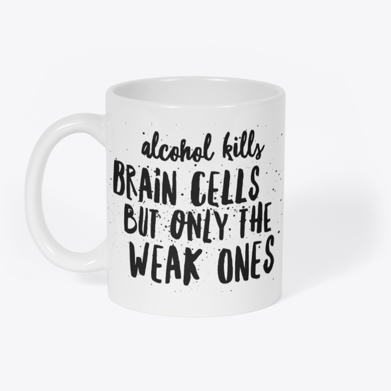 Alcohol kills brain cells but only ...