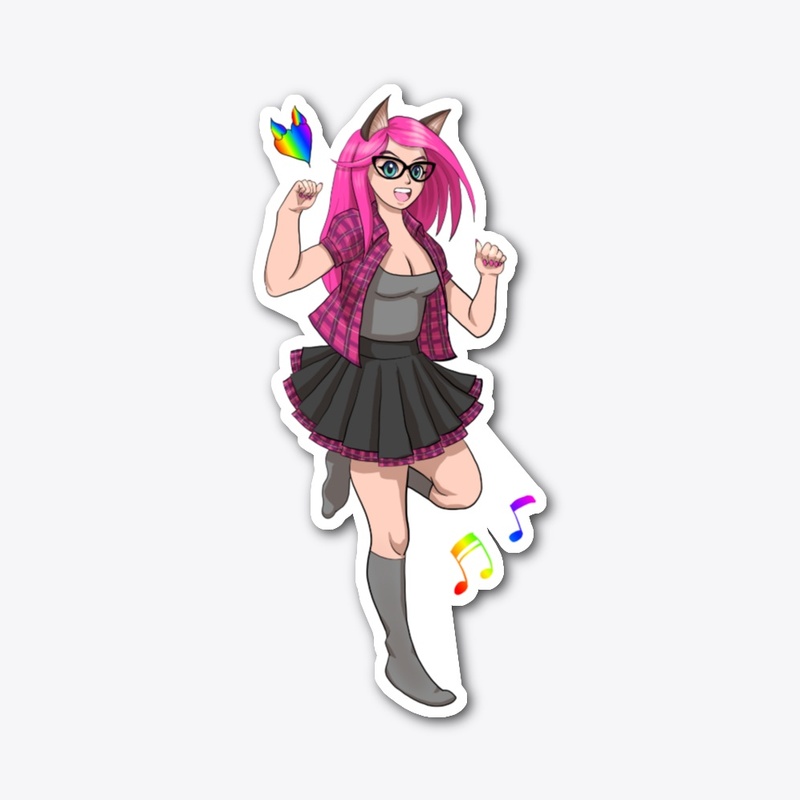 NekoEB Dance Sticker
