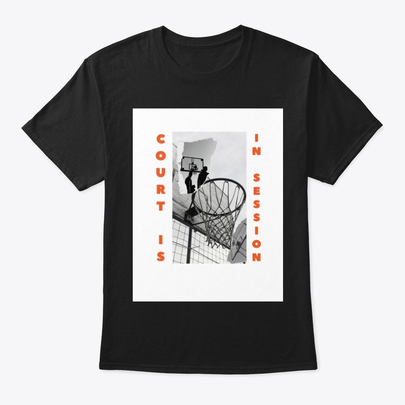 Basketball court in session T-Shirt