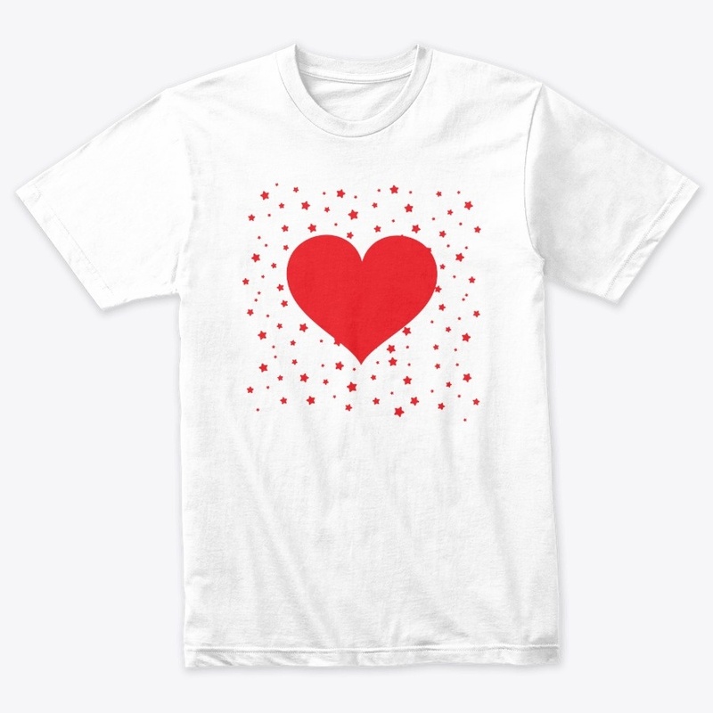 Heart with stars