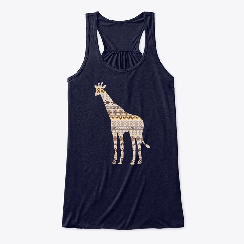 Giraffe Ornament Creative Art Design