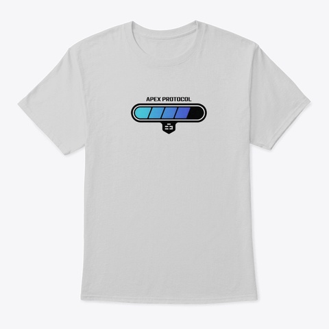 Apex Protocol  Light Steel T-Shirt Front