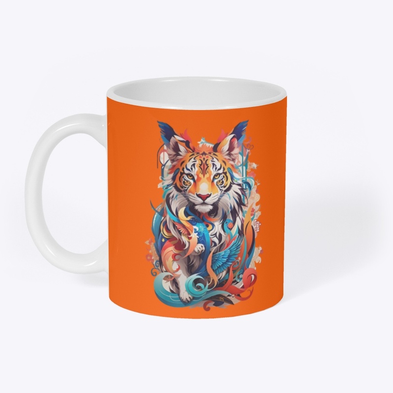 Cool tiger design T-shirt 
