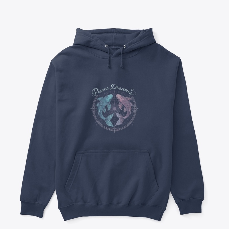 Pisces Dreamer Zodiac design