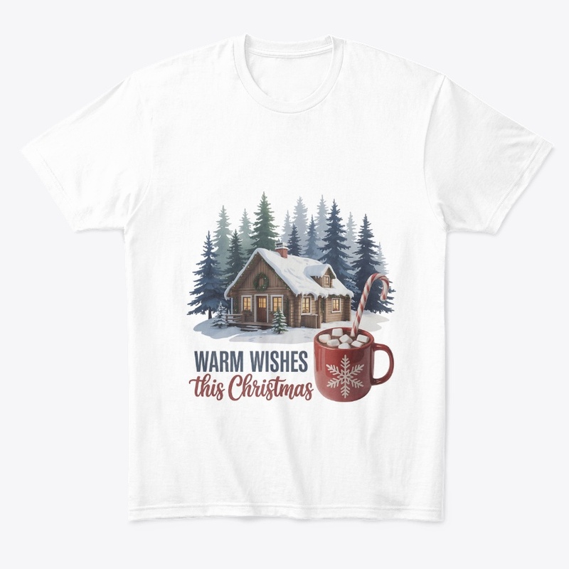 Warm Wishes Christmas t-shirt