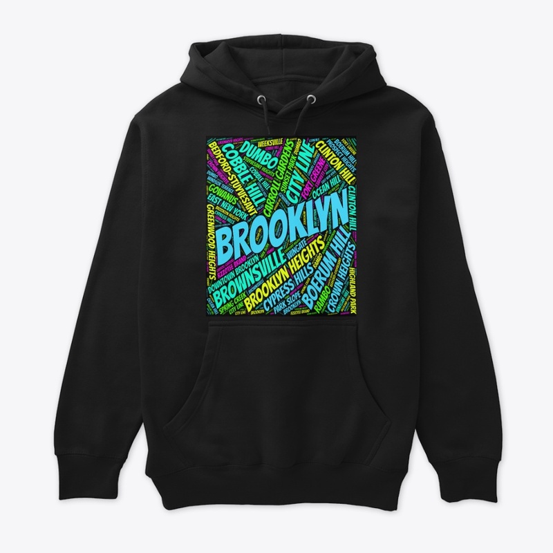 Brooklyn New York City nyc map areas