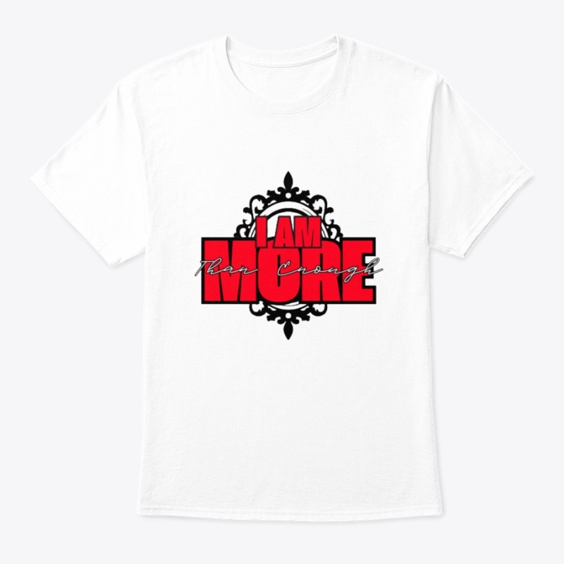 I AM MORE Than Enough (Red & White)