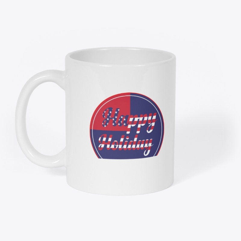 Happy Holiday USA T-shirt Design