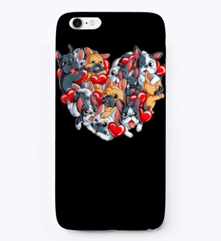French Bulldog Valentines Day