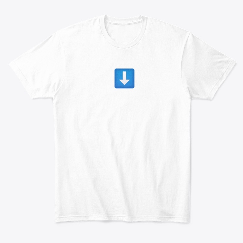 Down arrow t-shirt 