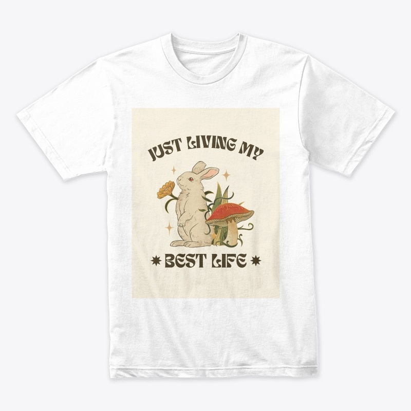 Just living my best life t-shirt design 