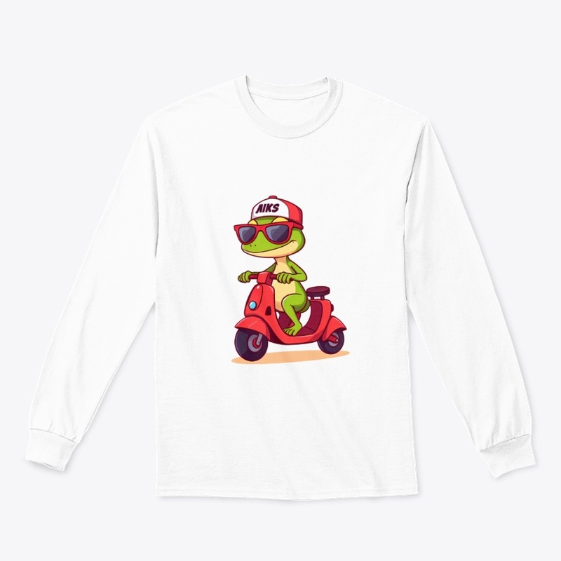 Scooter frog