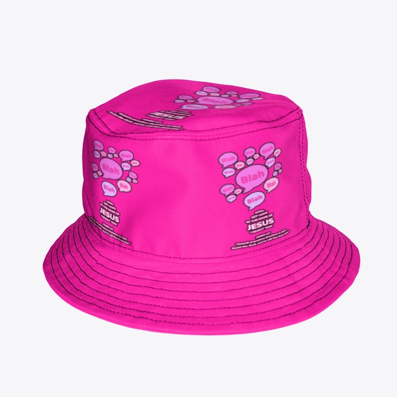 In JESUS Name, satan I reject you (pink)